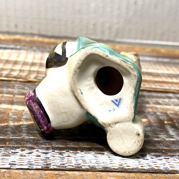 Vintage Goebel Angel Sitting Playing an Acordian 2.5" Tall West Germany - Picture 9 of 11